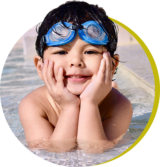 student at Hudson Valley Swim