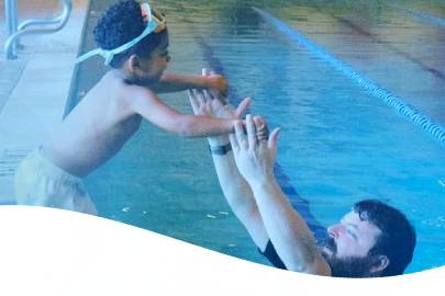 Hudson Valley Swim teaches private lessons and students with special needs how to swim