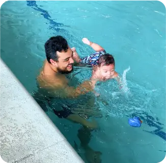 Teaching to swim